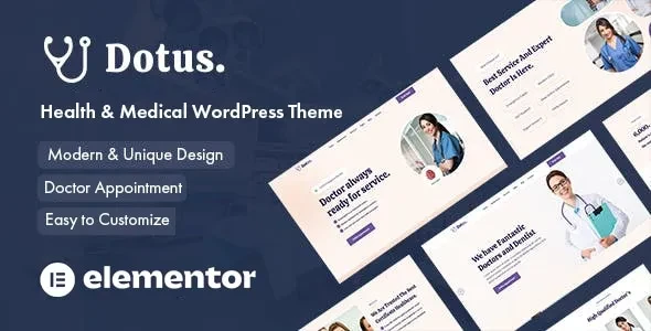 Dotus v1.0.2 - Health & Medical WordPress Theme