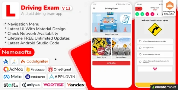 Driving Exam Android App v13.1