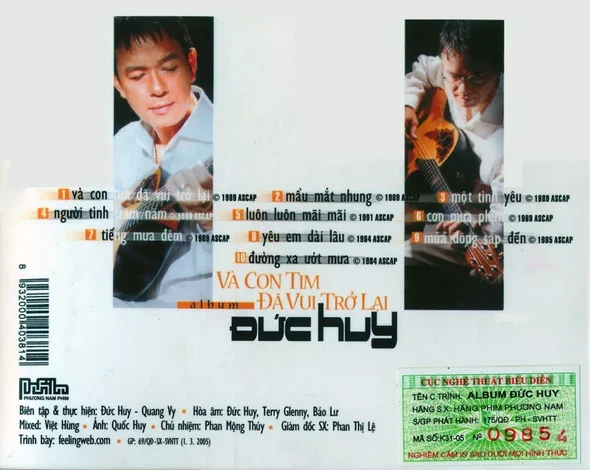 Đức Huy - Và Con Tim Đã Vui Trở Lại 2005