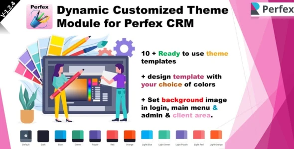 Dynamic Customized Theme Module for Perfex CRM v1.2.4