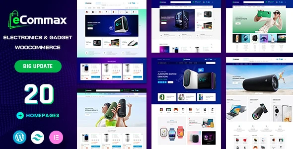 Ecommax v1.2.0 - Electronics & Gadget WooCommerce WordPress Theme