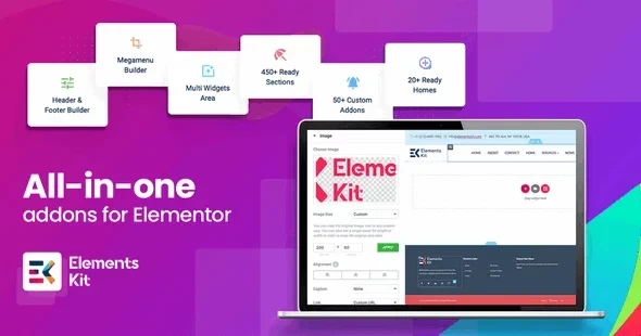 ElementsKit v4.10.8 - The Ultimate Addons for Elementor Page Builder