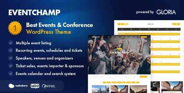 Event Champ v2.1.2 - WordPress Theme