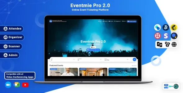 Eventmie Pro v2.0 - Event Ticket Selling & Management Multi-vendor Platform