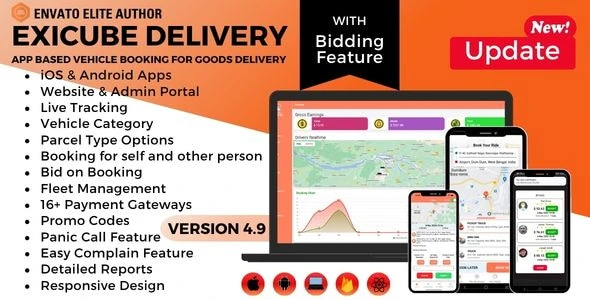 Exicube Delivery App v4.7.1