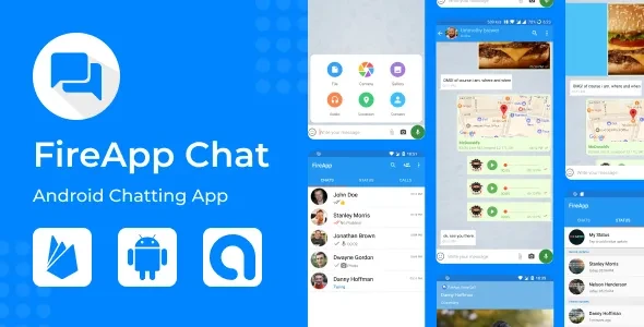 FireApp Chat v2.2.3 - Android Chatting App with Groups