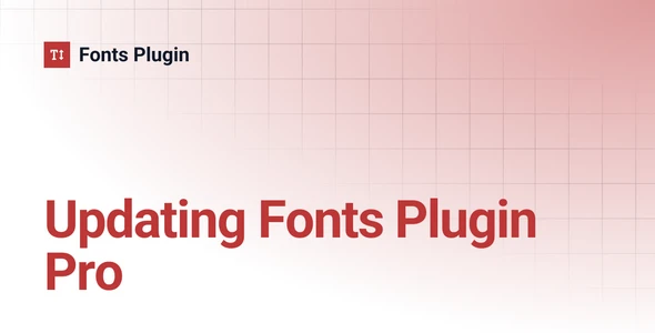 Fonts Plugin Pro v1.8.5