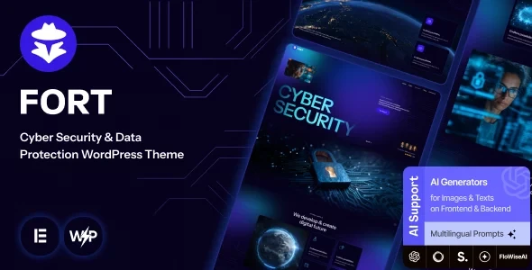 Fort v1.10.0 - Cyber Security & Data Protection WordPress Theme