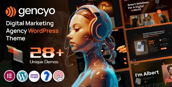Gencyo v3.0 - Digital Agency WordPress