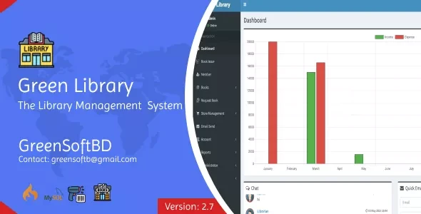 Green LMS v2.3 - The Library Management System