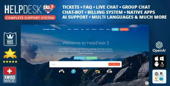 HelpDesk v3.6 - The Professional Support Solution
