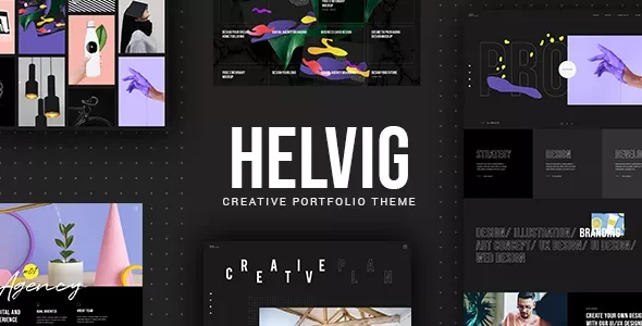 Helvig - Creative Portfolio WordPress Theme
