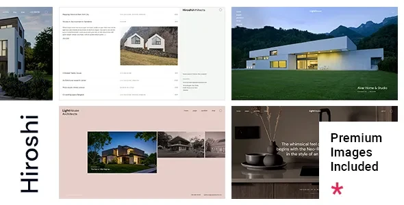 Hiroshi v1.5.1 - Architecture and Interior Design WordPress Theme