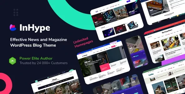 InHype v1.5.2 - Blog & Magazine WordPress Theme