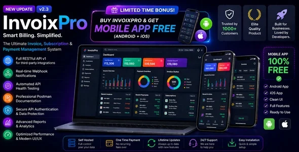 InvoixPro v2.3 - Invoice And Payment System