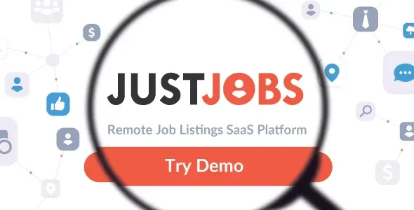 JustJobs v2.0.0 - Remote Job Listings SaaS platform