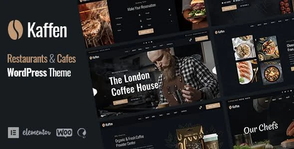 Kaffen v1.4.0 - Cafe Coffee WordPress Theme