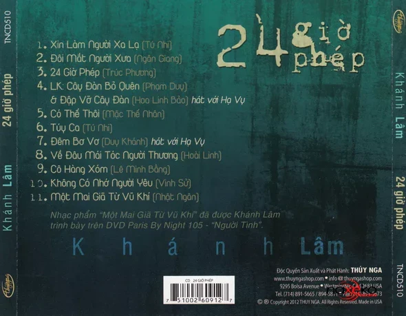 Khánh Lâm - 24 Giờ Phép 2012