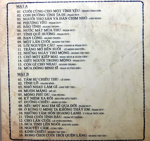 Khánh Ly - Tiếng Hát & Kỷ Niệm CD1