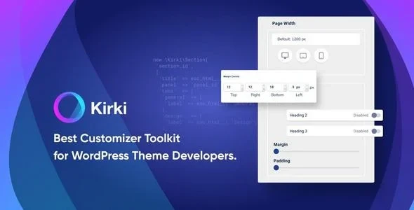 Kirki Pro v6.4.0 - Website Builder for WordPress