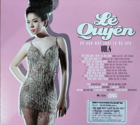 Lệ Quyên Vol.4 - Để Nhớ Một Thời Ta Đã Yêu 2011
