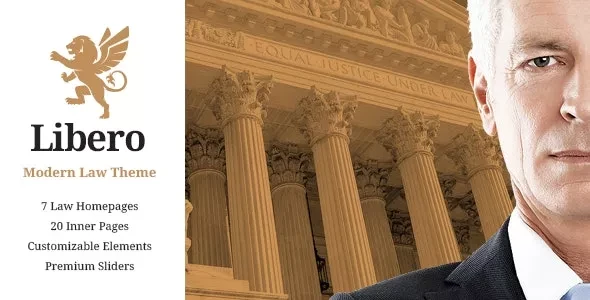 Libero v2.4.1 - Lawyer WordPress Theme
