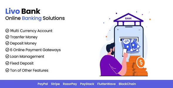 Livo Bank v2.1 - Complete Banking System