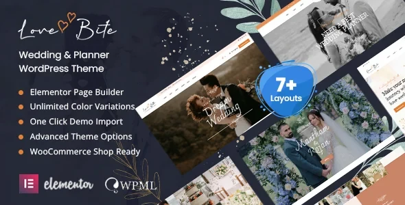 Lovebite v8.0 - Wedding WordPress Theme