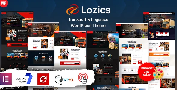 Lozics v6.0 - Transport Logistics WordPress