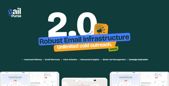 MailPurse v2.0.0 - Self-hosted Email Marketing and Automation SaaS