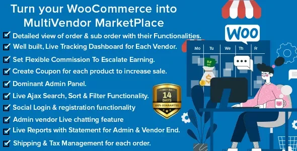 Mercado Pro v1.6.0 - Turn your WooCommerce into Multi Vendor Marketplace