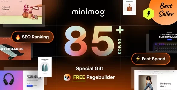 Minimog v6.0.0 - Next-gen Multipurpose Shopify theme grade-A