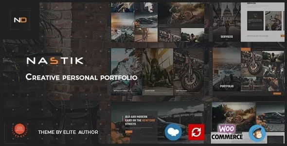 Nastik v5.4.2 - Creative Portfolio WordPress Theme