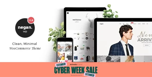 Negan v1.9.0 - Minimal WooCommerce Theme