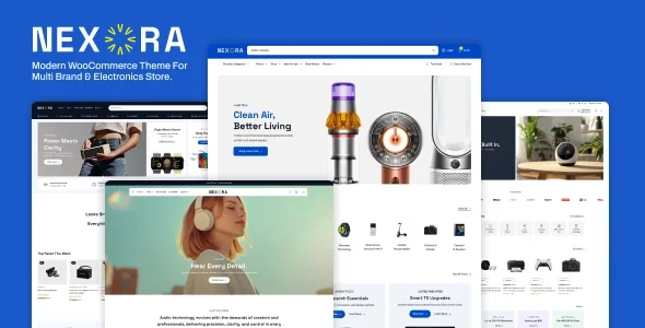 Nexora Shop v1.0.1 - Multibrand Electronics Store WooCommerce Theme