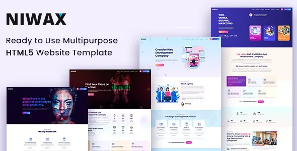 Niwax v2.3 - Creative Agency & Portfolio HTML Template