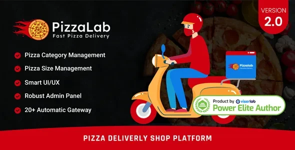 PizzaLab v2.0 - Pizza Delivery Shop Platform