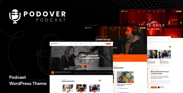 Podover v1.2.6 - Podcast Wordpress Theme