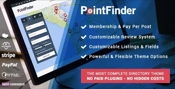 PointFinder v2.3.1 - Directory & Listing WordPress Theme