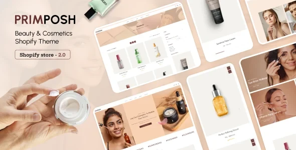 Primposh v1.4 - Beauty Cosmetic Shopify Theme