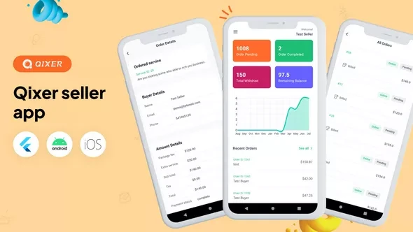 Qixer - Multi-Vendor On Demand Service Marketplace Seller App