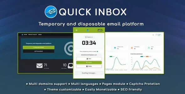 Quick Inbox v1.3.0 - Temporary Email Generator