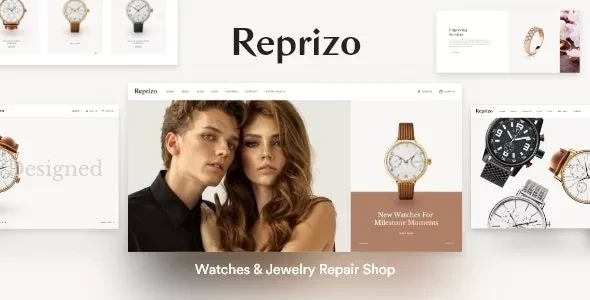Reprizo v1.0.8 - Jewelry Store & Watch Shop WordPress Theme