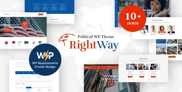 Right Way v4.0.8 - Election Campaign and Political Candidate WordPress Theme