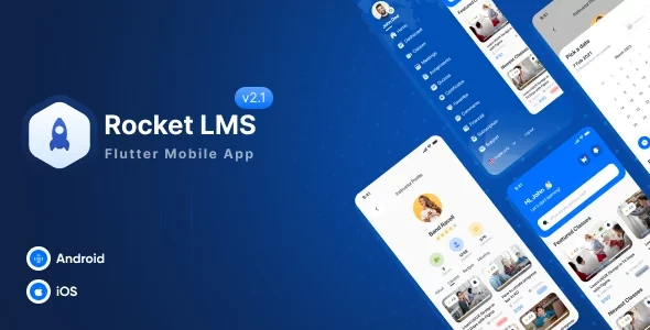 Rocket LMS Mobile App v2.1 - Learning Management System for Android and iOS