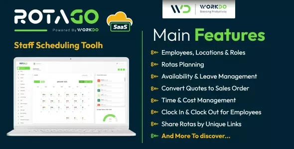 RotaGo SaaS v5.1.0 - Staff Scheduling Tool