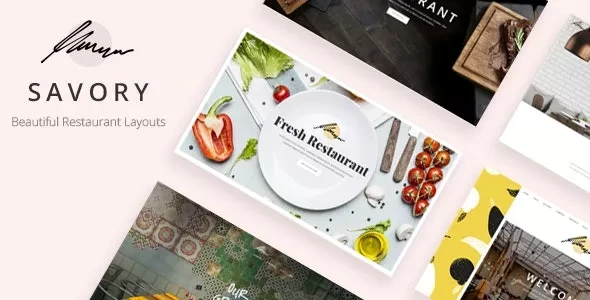 Savory v2.3 - Restaurant WordPress Theme