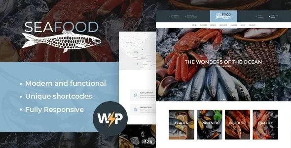 SeaFood Company v1.5.8 - Fish Restaurant WordPress Theme