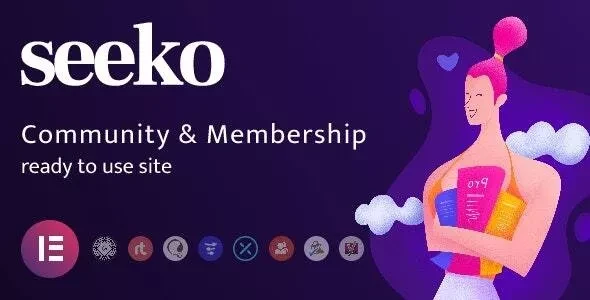 Seeko v1.4.1 - Community Site Builder WordPress Theme