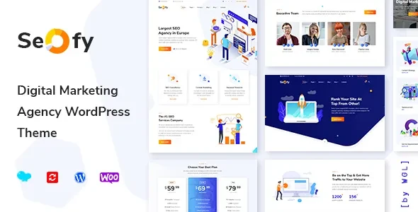 Seofy v1.6.21 - Digital & Marketing WordPress Theme